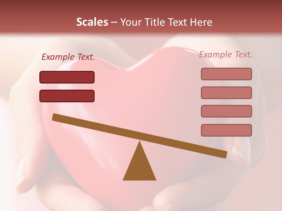 Love Concept Giving PowerPoint Template