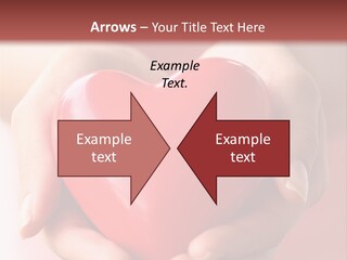Love Concept Giving PowerPoint Template