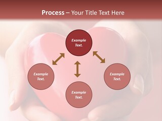 Love Concept Giving PowerPoint Template