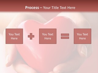 Love Concept Giving PowerPoint Template