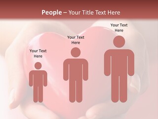 Love Concept Giving PowerPoint Template