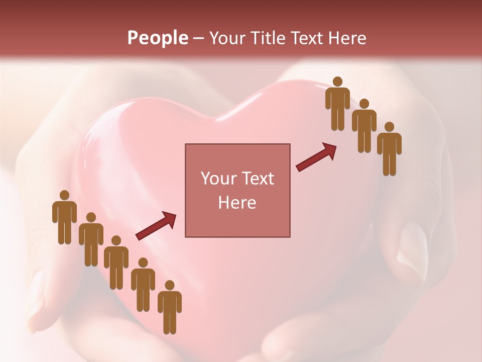 Love Concept Giving PowerPoint Template