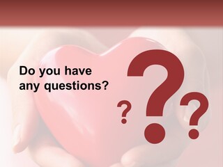 Love Concept Giving PowerPoint Template