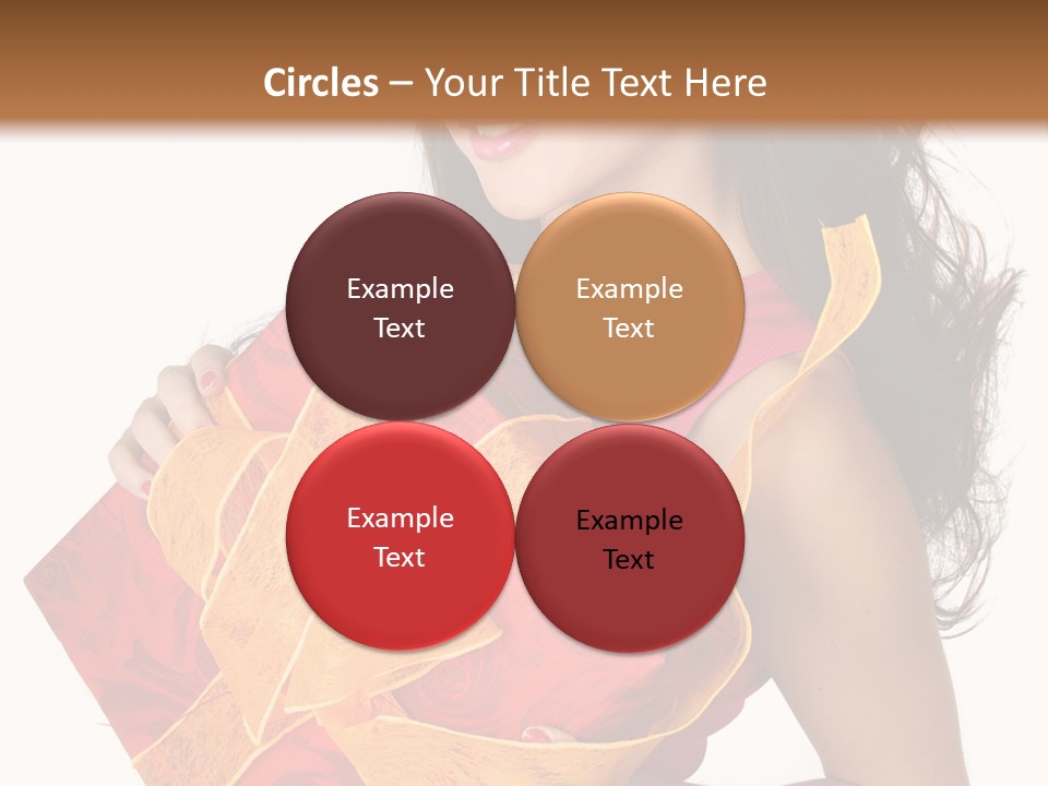 Beauty Package Smiling PowerPoint Template