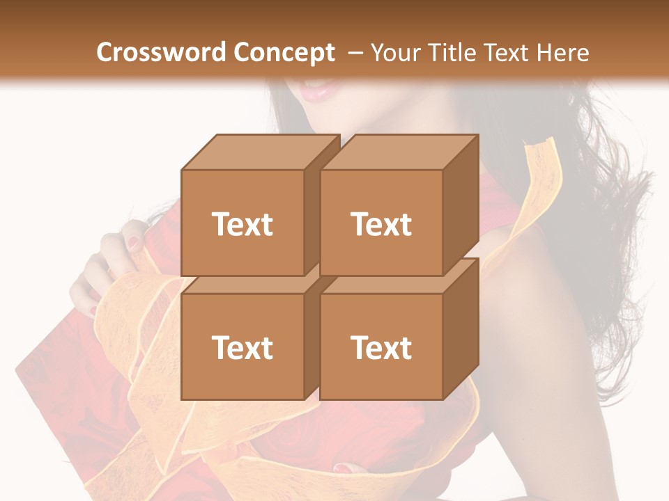 Beauty Package Smiling PowerPoint Template