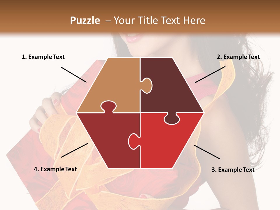 Beauty Package Smiling PowerPoint Template