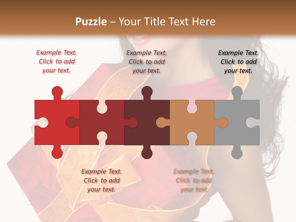 Beauty Package Smiling PowerPoint Template