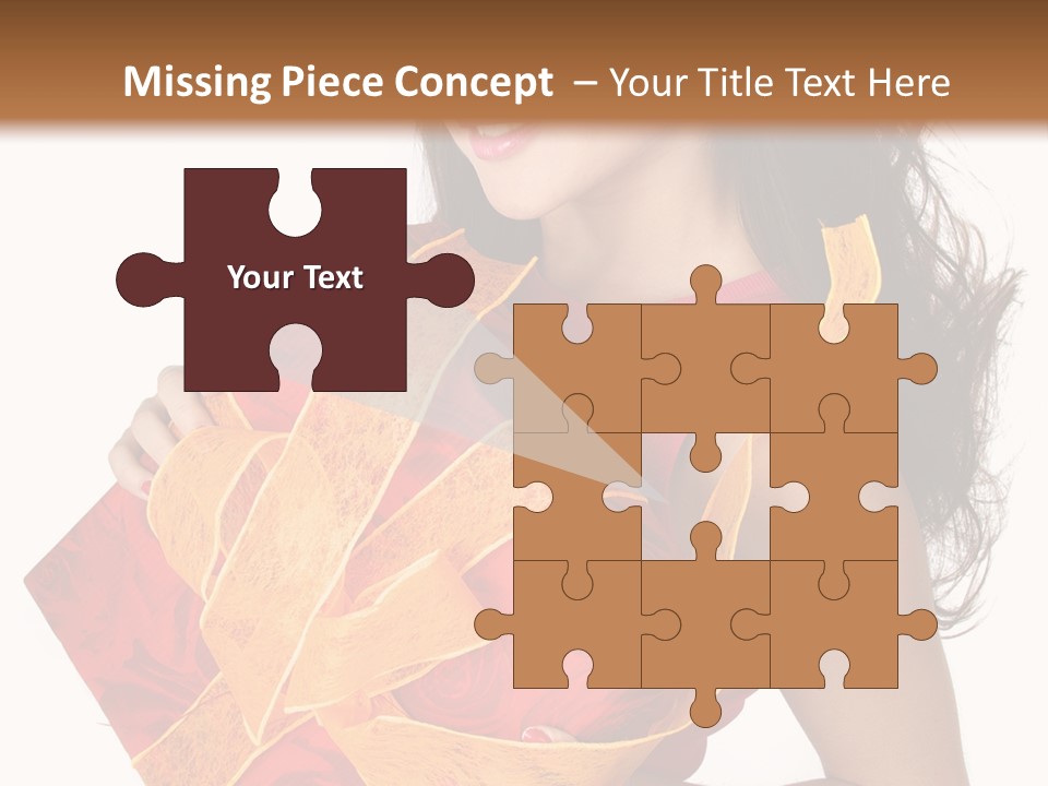 Beauty Package Smiling PowerPoint Template