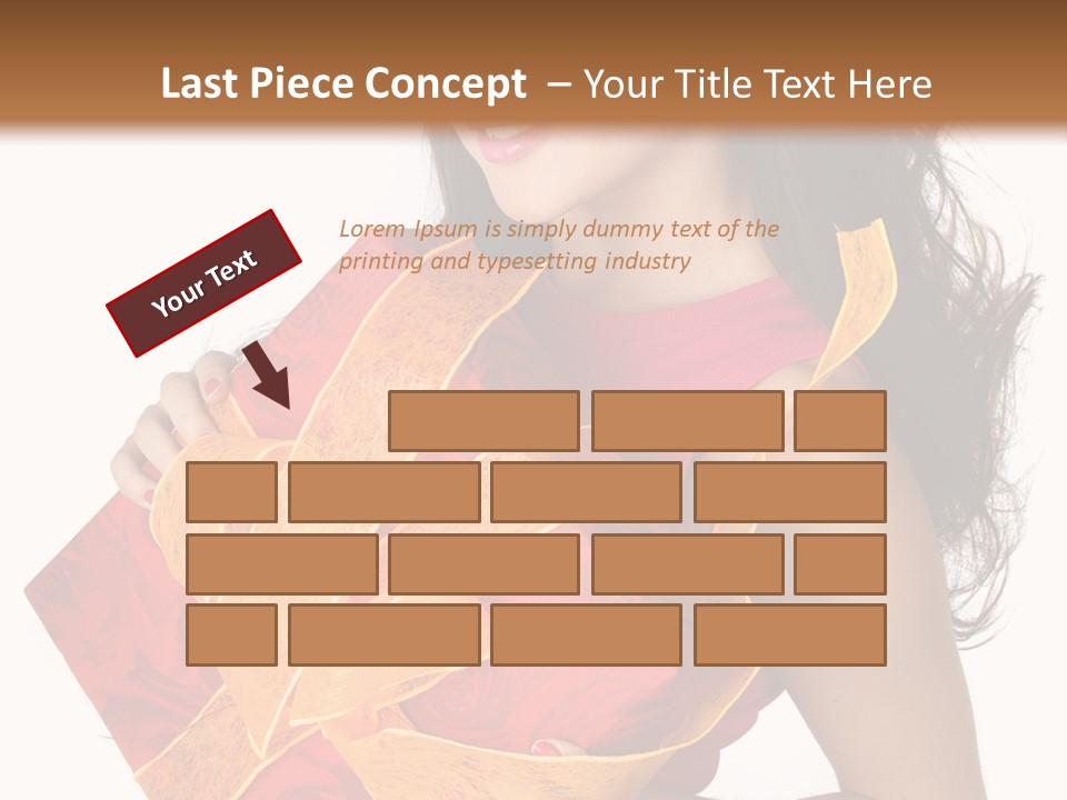 Beauty Package Smiling PowerPoint Template