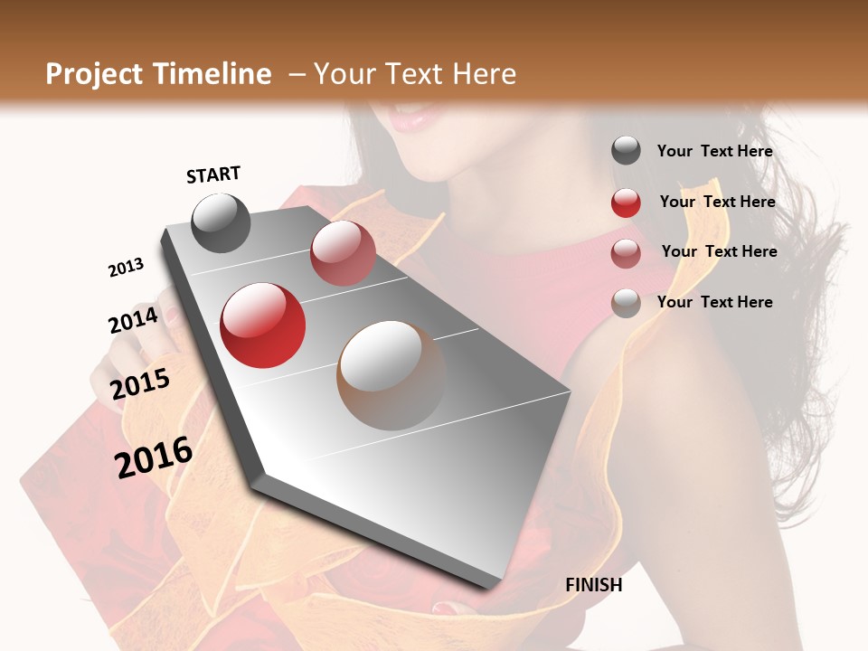 Beauty Package Smiling PowerPoint Template