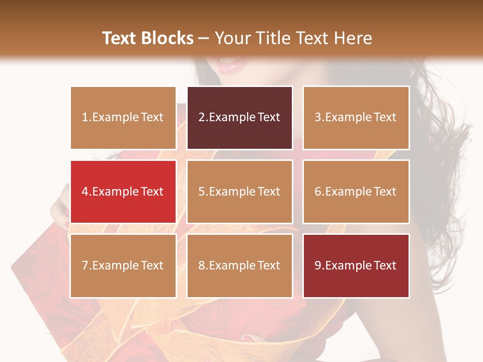Beauty Package Smiling PowerPoint Template