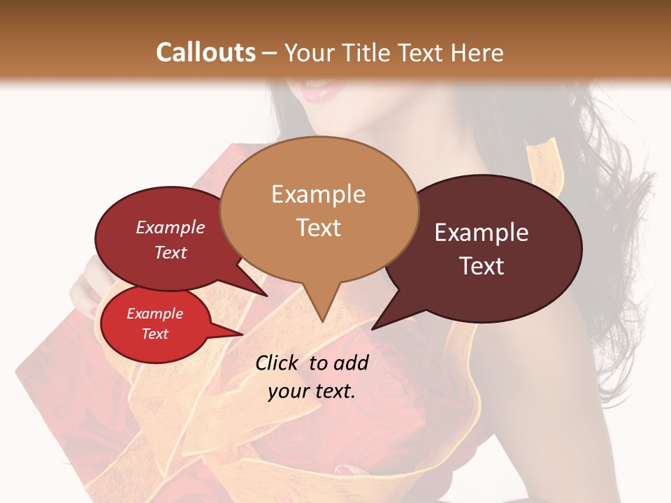 Beauty Package Smiling PowerPoint Template