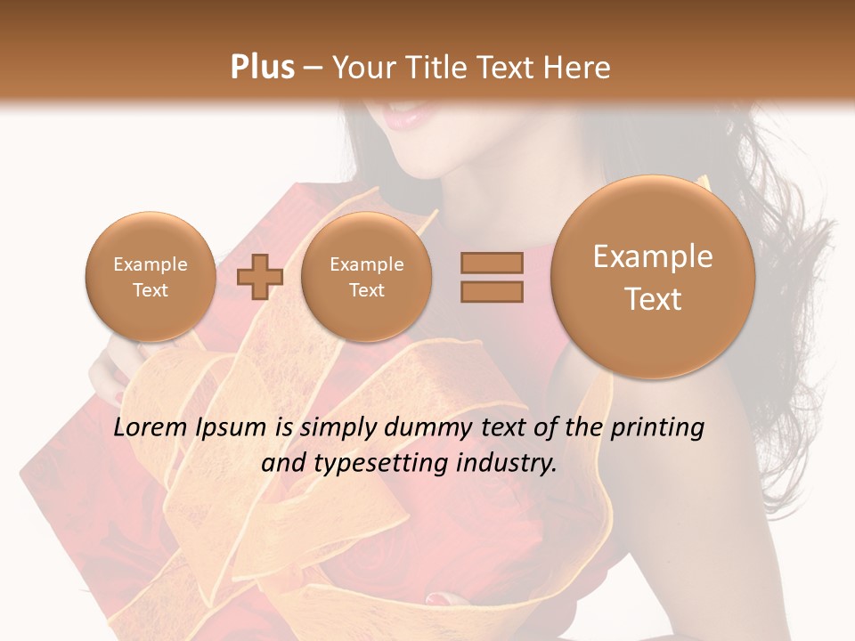 Beauty Package Smiling PowerPoint Template