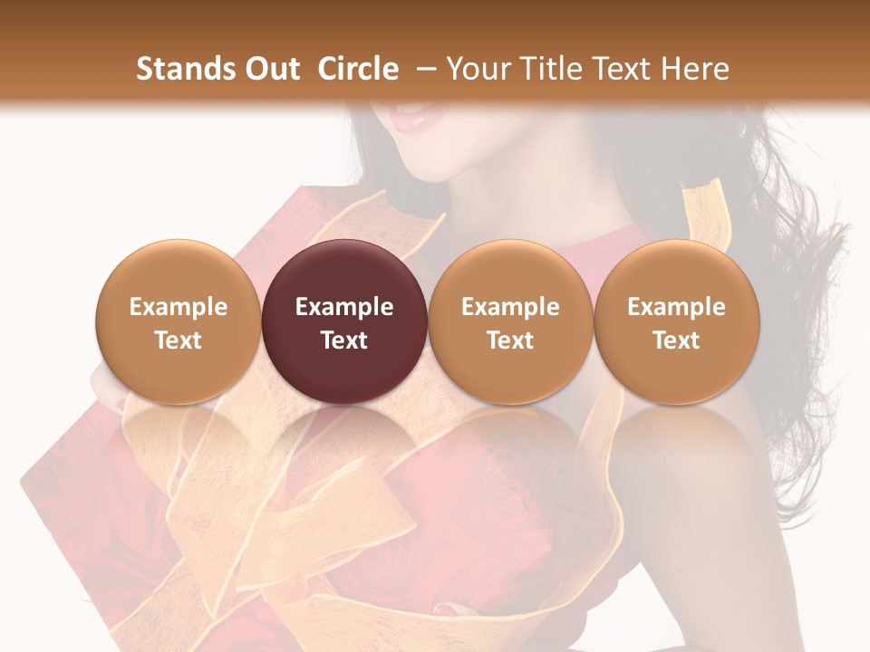 Beauty Package Smiling PowerPoint Template