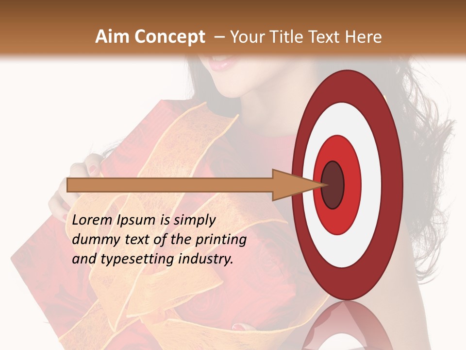 Beauty Package Smiling PowerPoint Template