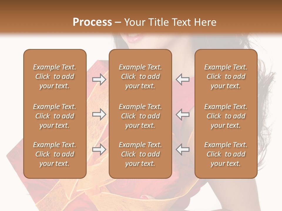 Beauty Package Smiling PowerPoint Template