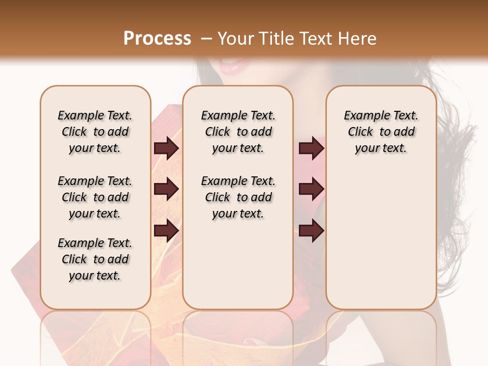 Beauty Package Smiling PowerPoint Template