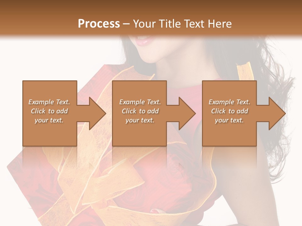 Beauty Package Smiling PowerPoint Template