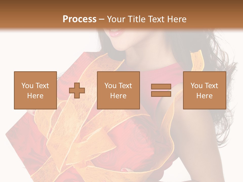 Beauty Package Smiling PowerPoint Template