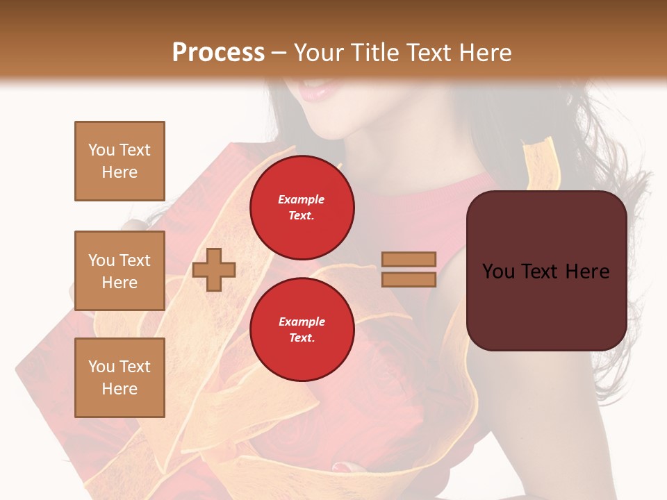 Beauty Package Smiling PowerPoint Template