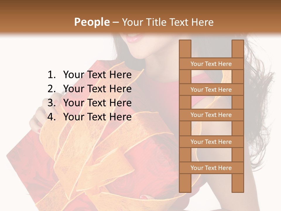 Beauty Package Smiling PowerPoint Template