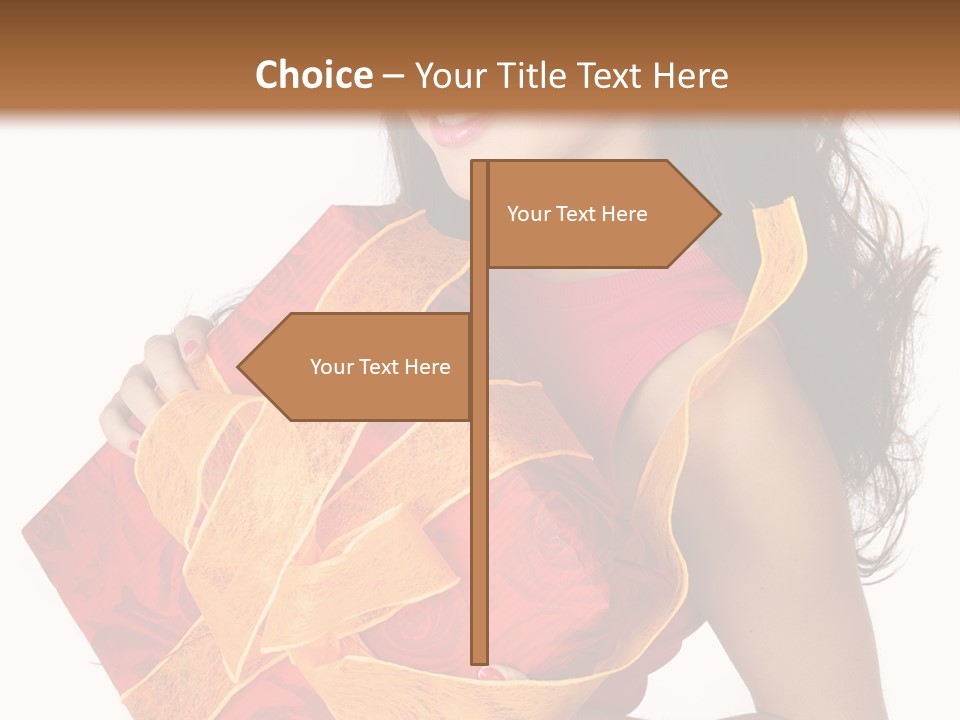 Beauty Package Smiling PowerPoint Template