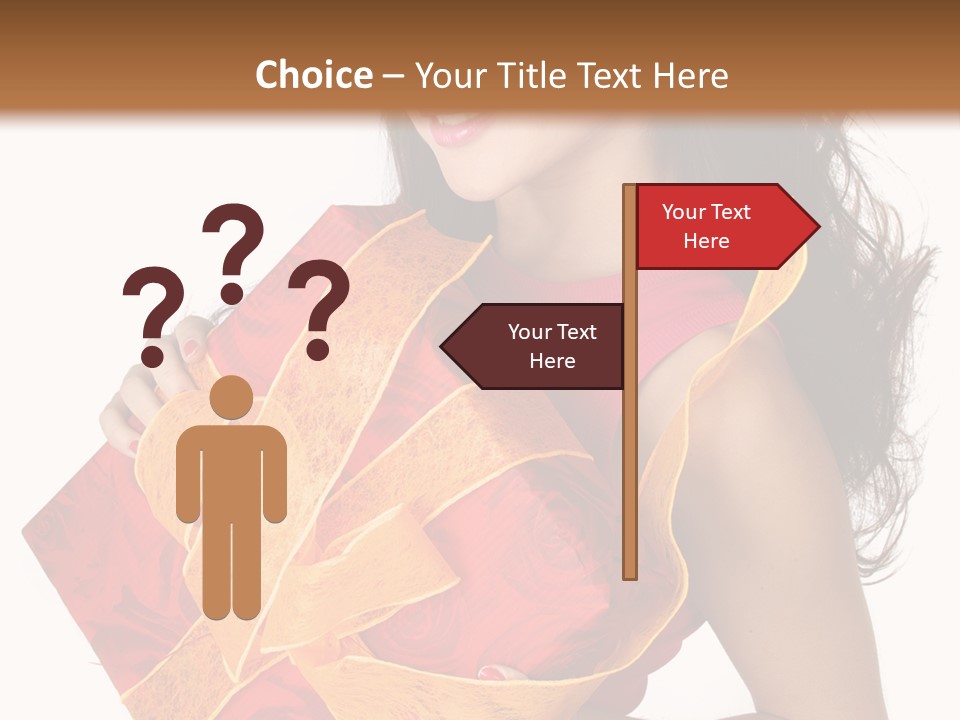 Beauty Package Smiling PowerPoint Template