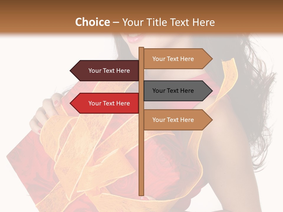 Beauty Package Smiling PowerPoint Template