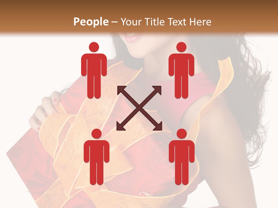 Beauty Package Smiling PowerPoint Template
