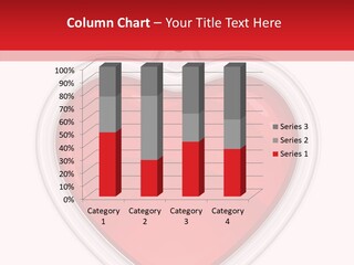 Red Love White PowerPoint Template