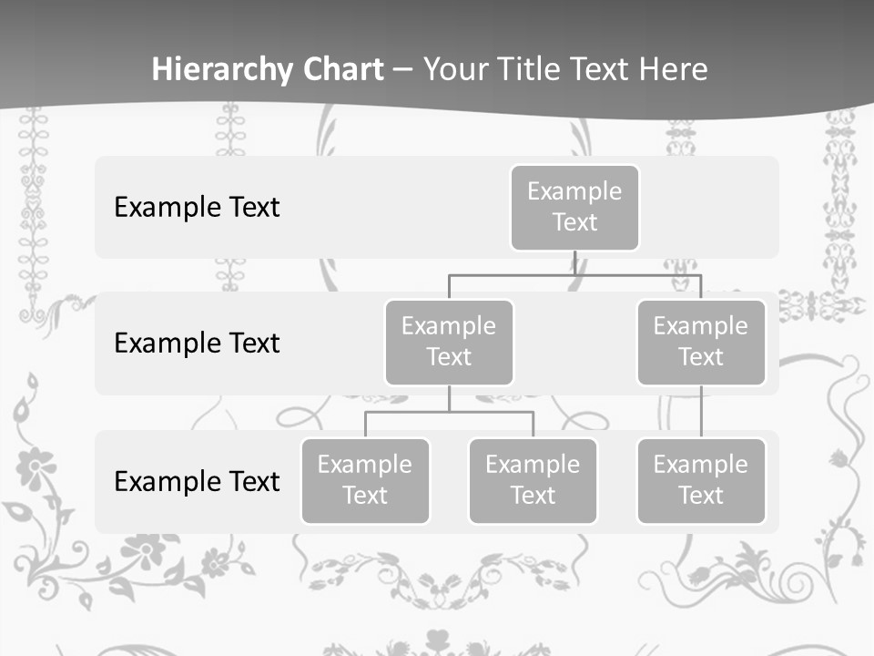 A Large Number Of Frames And Ornaments On A White Background PowerPoint Template