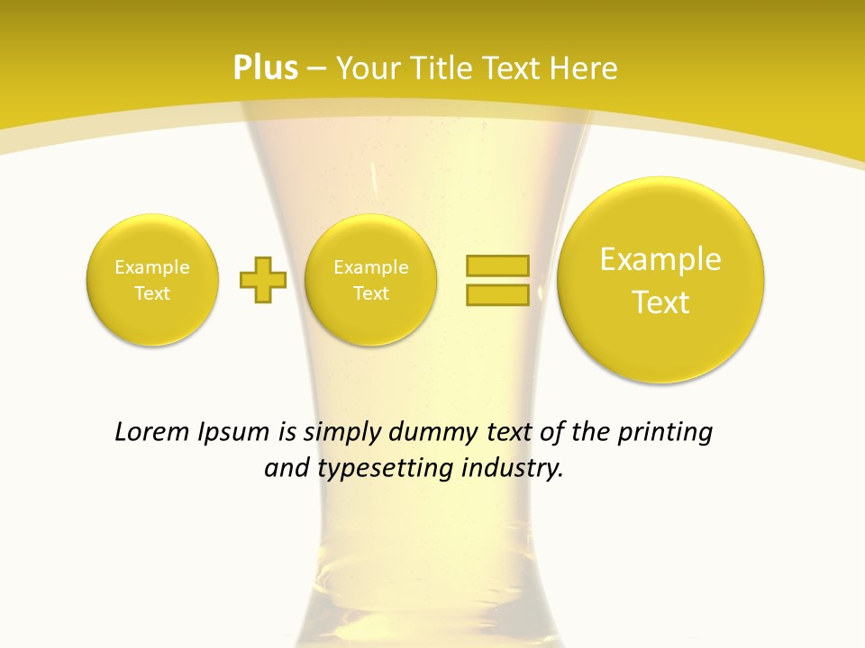 Booze One Stilllife PowerPoint Template