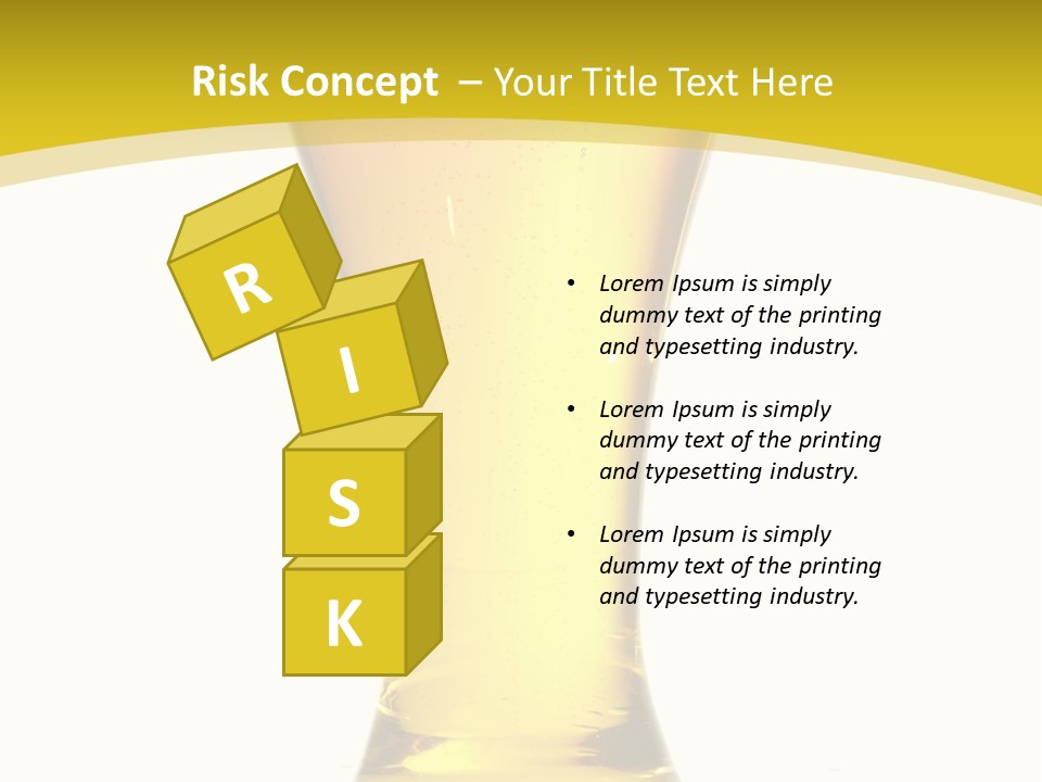 Booze One Stilllife PowerPoint Template