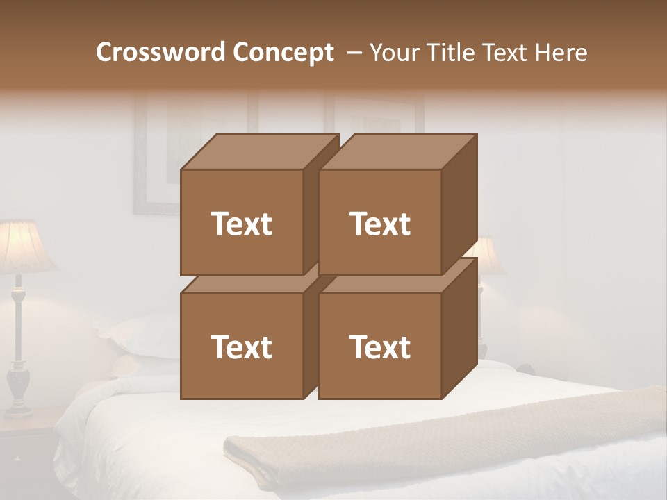 Motel Lamp Night PowerPoint Template