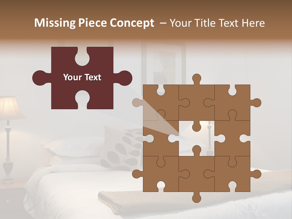 Motel Lamp Night PowerPoint Template