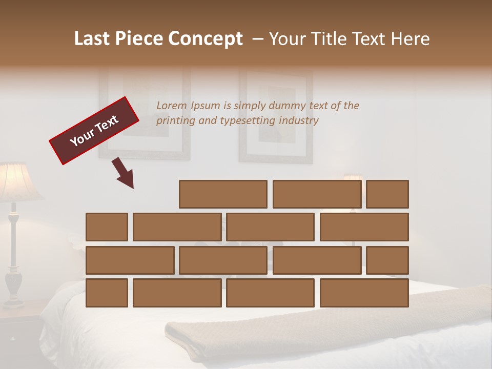 Motel Lamp Night PowerPoint Template