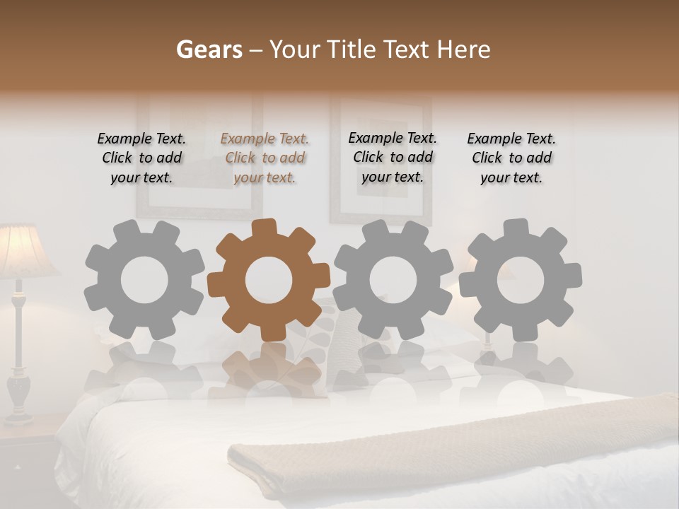 Motel Lamp Night PowerPoint Template