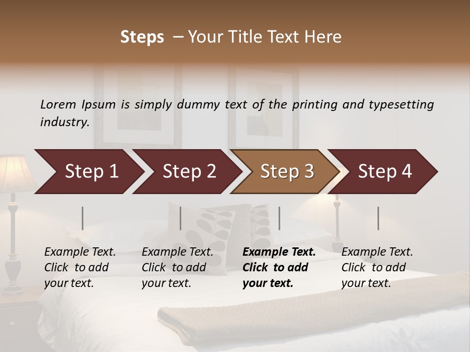 Motel Lamp Night PowerPoint Template