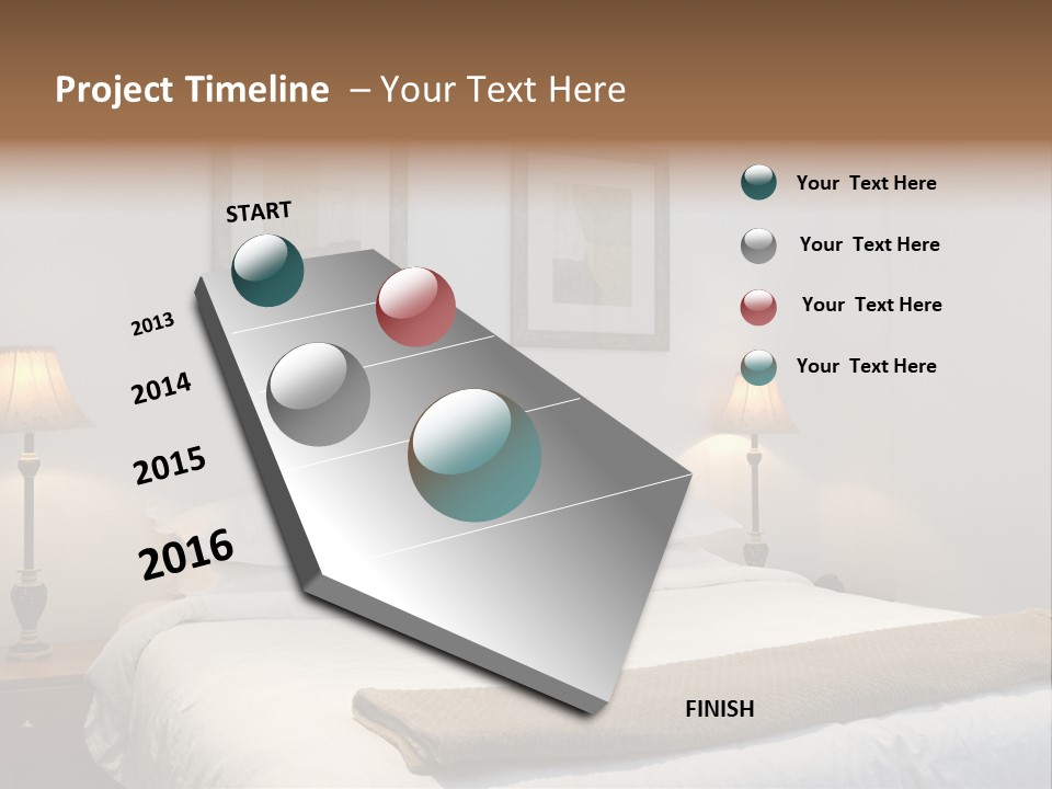 Motel Lamp Night PowerPoint Template