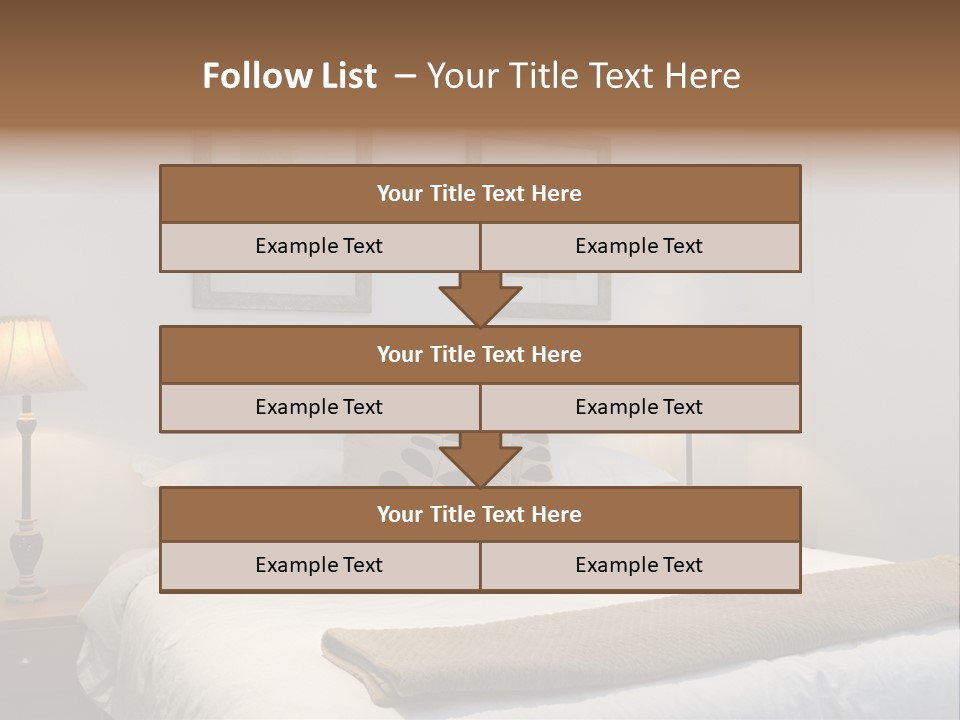 Motel Lamp Night PowerPoint Template