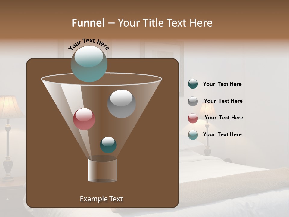 Motel Lamp Night PowerPoint Template