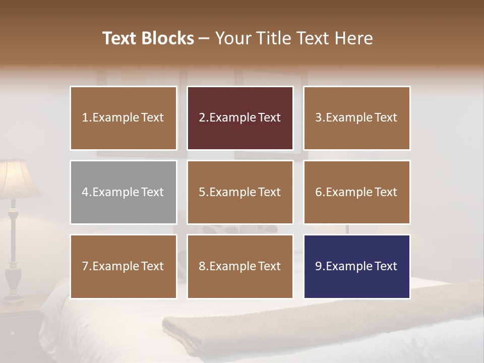 Motel Lamp Night PowerPoint Template