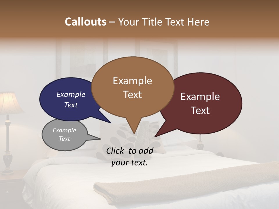 Motel Lamp Night PowerPoint Template