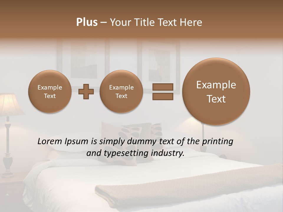 Motel Lamp Night PowerPoint Template