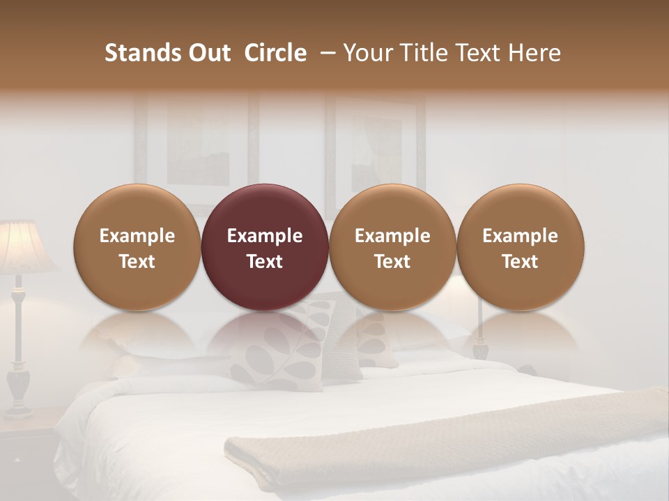 Motel Lamp Night PowerPoint Template