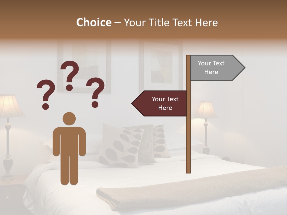 Motel Lamp Night PowerPoint Template