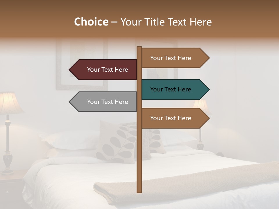 Motel Lamp Night PowerPoint Template