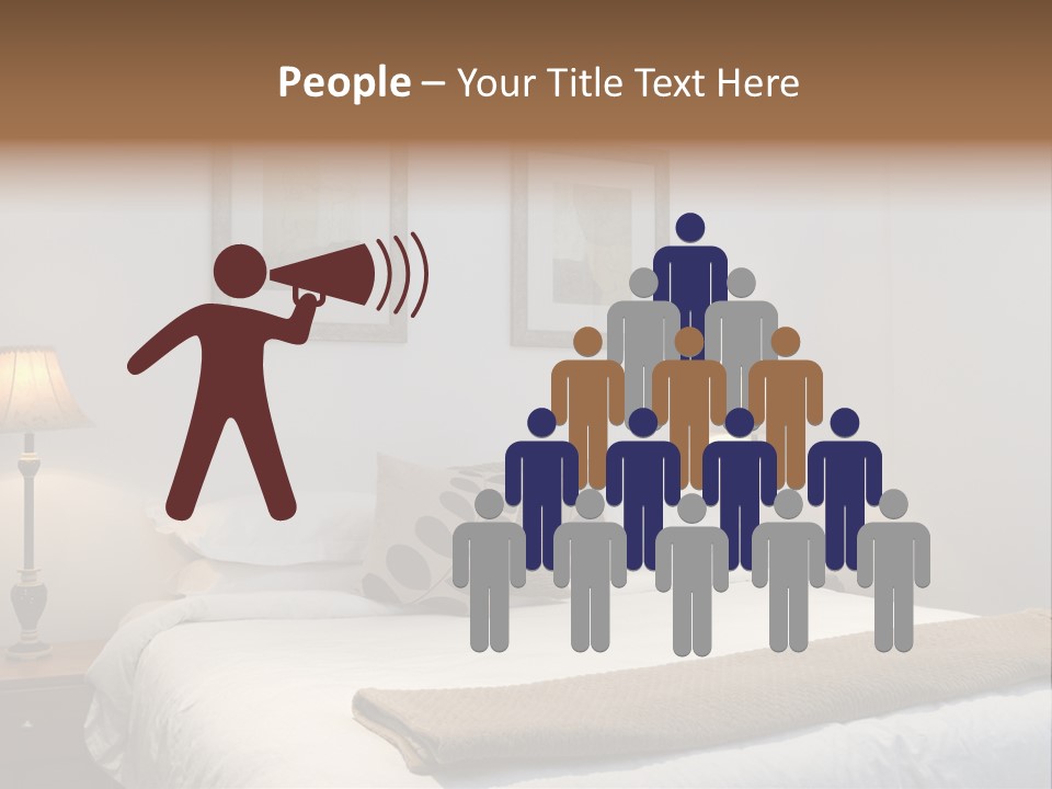 Motel Lamp Night PowerPoint Template