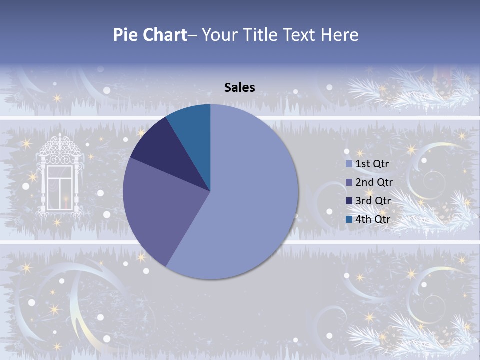 Frame Window Christmas PowerPoint Template