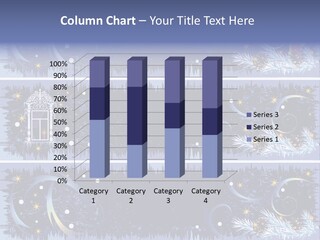 Frame Window Christmas PowerPoint Template